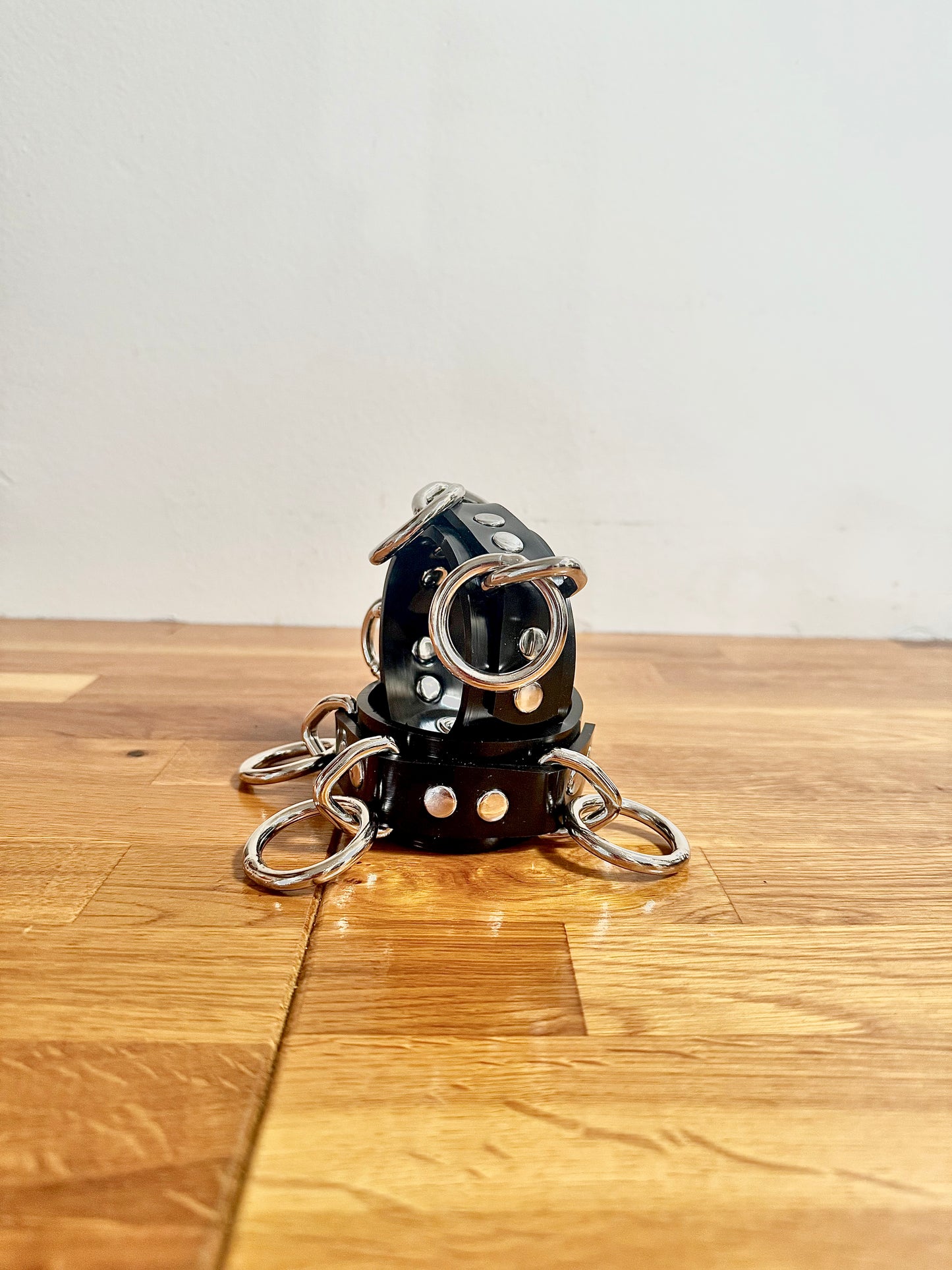 3 ring bondage bracelet